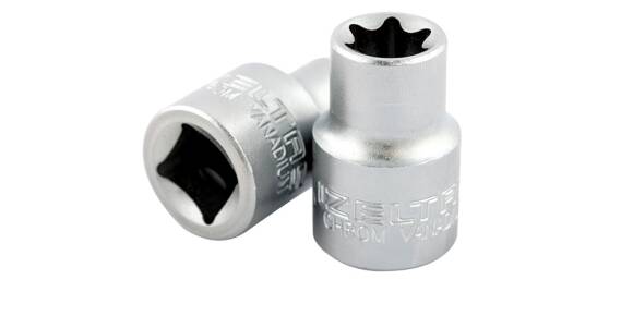 İzeltaş 1113060220 1/2'' Star (Torx®) Lokma Anahtar E-20 - 1