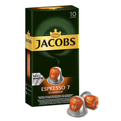 Jacobs Kapsül Kahve Espresso 7 Classic 10'lu - 1