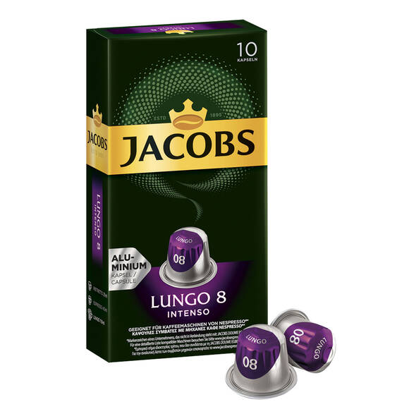 Jacobs Kapsül Kahve Lungo 8 Intenso 10'lu - 1