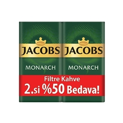 Jacobs - Jacobs Monarch Filtre Kahve İkili 500 gr Alana 2.si %50 İndirimli