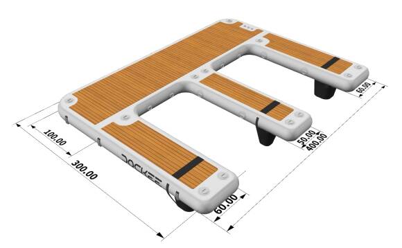 Jet Ski Duo Park 4.10 m | Premium Dual Watercraft Dock - 3