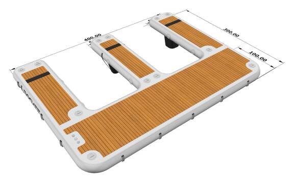 Jet Ski Duo Park 4.10 m | Premium Dual Watercraft Dock - 5