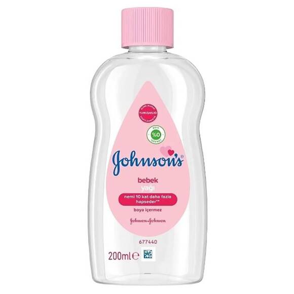 Johnson's Baby Bebek Masaj Yağı 200 ML - 1