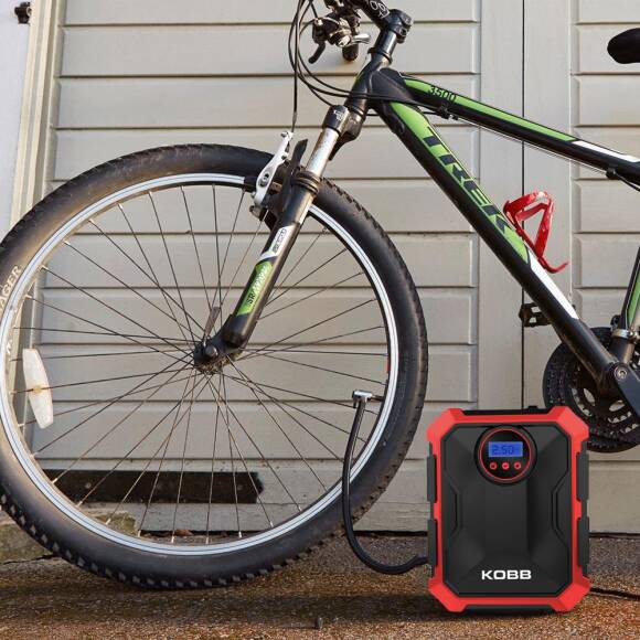 KOBB KB200 12Volt 150 PSI Ayarlanabilir Dijital Basınç Göstergeli Hava Lastik Şişirme Pompası - 7
