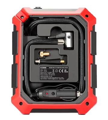 KOBB KB200 12Volt 150 PSI Ayarlanabilir Dijital Basınç Göstergeli Hava Lastik Şişirme Pompası - 8