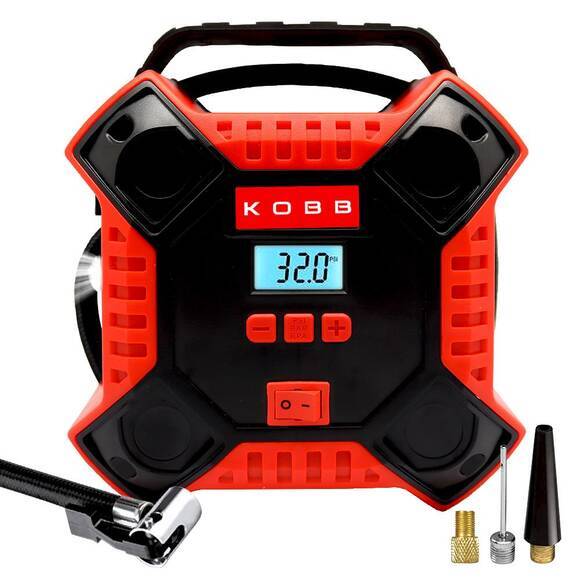 KOBB KB200 12Volt 160 PSI Dijital Basınç Göstergeli Hava Pompası - 1