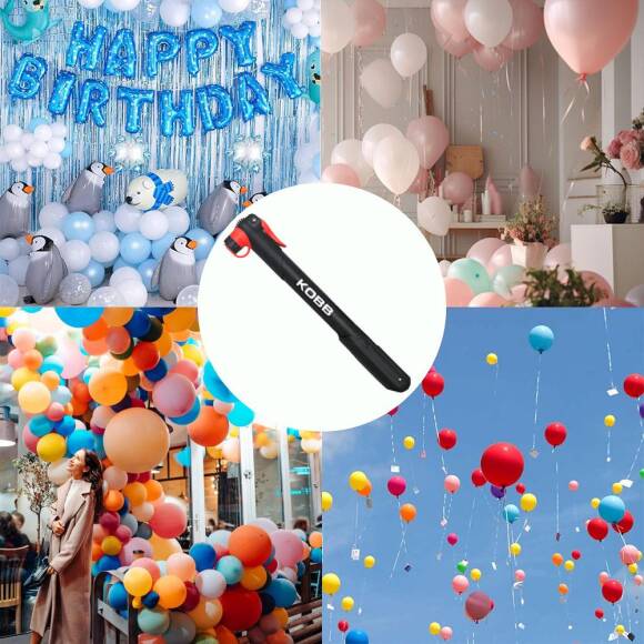 KOBB KB21 87 PSI Bisiklet Lastik Şişirme Taşınabilir Mini El Pompası + Bisiklet Montaj Aparatı - 4