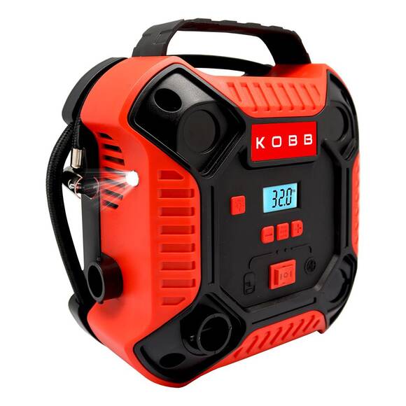 KOBB KB250 12Volt 160 PSI Dijital Basınç Göstergeli Lastik & Yatak Şişirme Pompası - 2