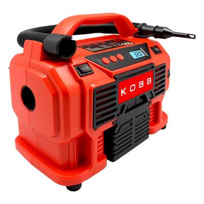 Kobb - KOBB KB300 12Volt/220Volt 160 PSI Dijital Basınç Göstergeli Lastik & Yatak Şişirme Pompası (1)