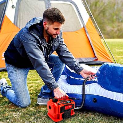 KOBB KB300 12Volt/220Volt 160 PSI Dijital Basınç Göstergeli Lastik & Yatak Şişirme Pompası - Thumbnail