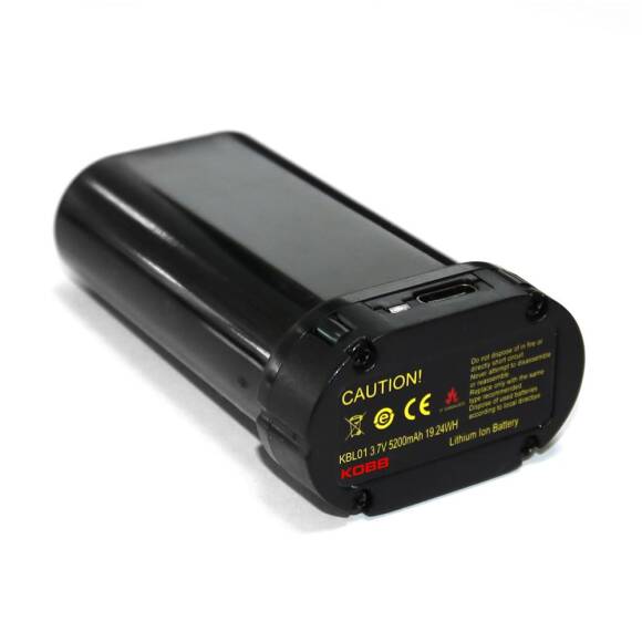 KOBB KBL01 3.7Volt/5200mAh Li-ion Lazer Hizalama Yedek Aküsü - 1