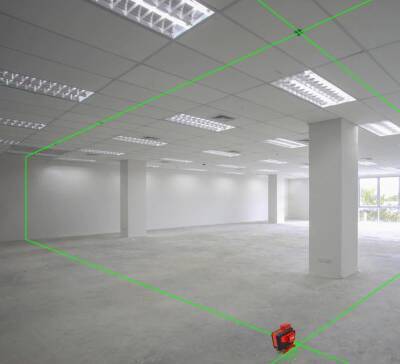 KOBB KBL35GTP Profesyonel Li-ion Şarjlı 4X360⁰ Otomatik Hizalamalı Yeşil Çapraz Çizgi Lazer Distomat+Tripod - 4