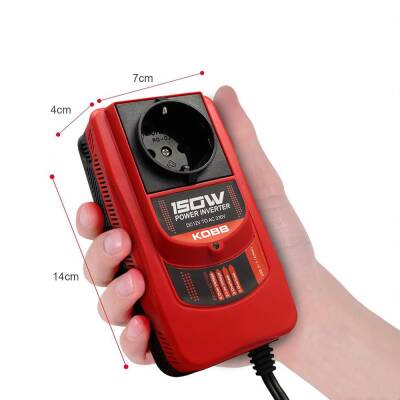 KOBB KBN150 12V/220V 150Watt Modifiye Sinüs Dönüştürücü İnvertör - 3
