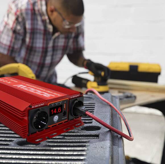 KOBB KBN3000 12V/220V 3000Watt Tam Sinüs Dönüştürücü İnvertör - 6