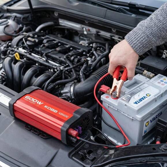 KOBB KBN600 12V/220V 600Watt Modifiye Sinüs Dönüştürücü İnvertör - 8