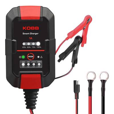 Kobb - KOBB KBS1000 6V/12V 30Ah Akıllı Akü Şarj ve Akü Bakım Cihazı