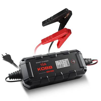 KOBB KBS15000 6V/12V/24V 300A Akıllı Dijital Akü Şarj ve Akü Bakım/Desülfatör - Kobb