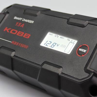 KOBB KBS15000 6V/12V/24V 300A Akıllı Dijital Akü Şarj ve Akü Bakım/Desülfatör - 6