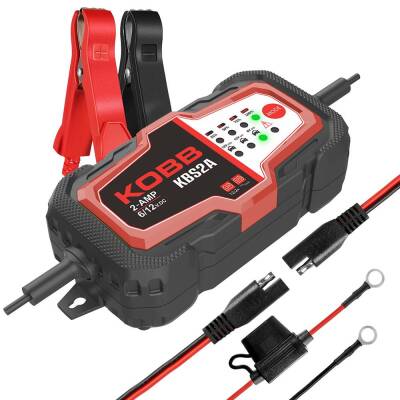 KOBB KBS2A 6V/12V 60Ah Akıllı Akü Şarj ve Akü Bakım / Desülfatör - KOBB