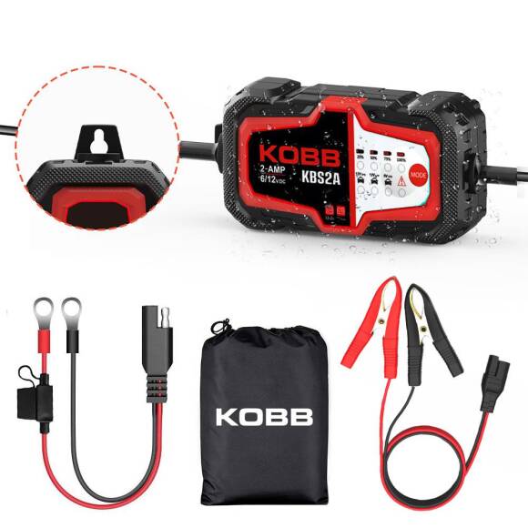 KOBB KBS2A 6V/12V 60Ah Akıllı Akü Şarj ve Akü Bakım / Desülfatör - 2