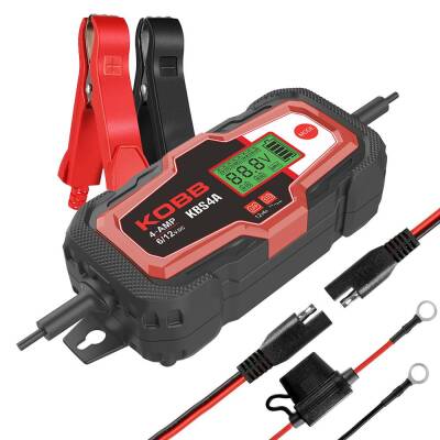 KOBB KBS4A 6/12V 120A Dijital Akü Şarj / Akü Bakım / Desülfatör ve Power Supply - Kobb
