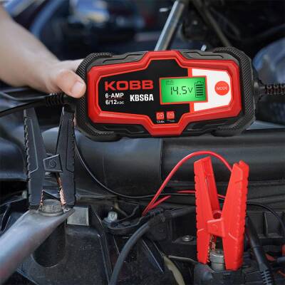 KOBB KBS6A 6/12V 150A Dijital Akü Şarj / Akü Bakım / Desülfatör ve Power Supply - KOBB (1)