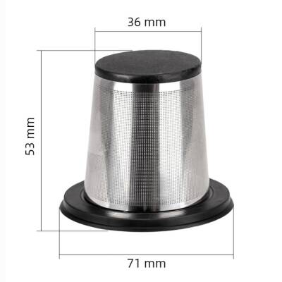 KOBB KBV20F 12V/Şarjlı Hibrit Araç Süpürgesi İçin Yedek HEPA+Çelik Filtre - 9