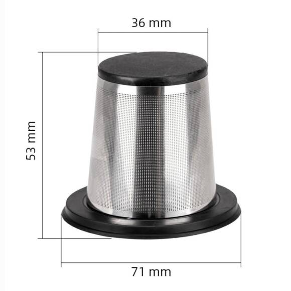 KOBB KBV20F 12V/Şarjlı Hibrit Araç Süpürgesi İçin Yedek HEPA+Çelik Filtre - 9