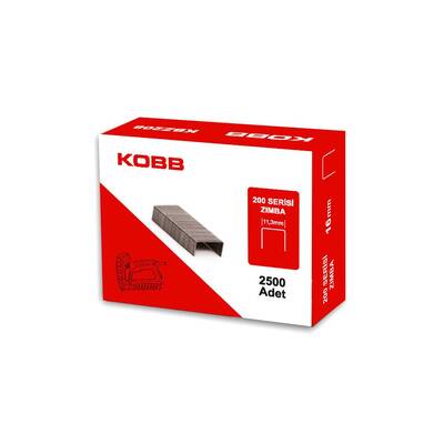 KOBB KBZ216 16mm 2500 Adet 200 Serisi Ağır Hizmet Tipi Zımba Teli - 3