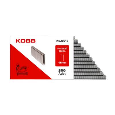 Kobb - KOBB KBZ9016 16mm 2500 Adet 90 Serisi Ağır Hizmet Tipi Zımba Teli (1)