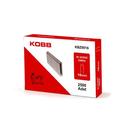 KOBB KBZ9016 16mm 2500 Adet 90 Serisi Ağır Hizmet Tipi Zımba Teli - Thumbnail