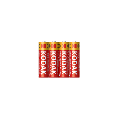 Kodak - Kodak 4 adet Shrink Çinko Karbon Kalem Pil-AA