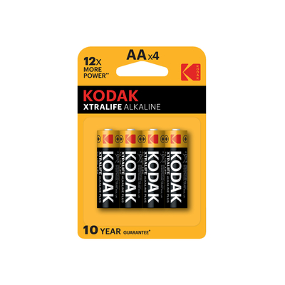 Kodak 4 Adet Xtralife Alkalin Blister Kalem Pil - 1