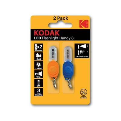 Kodak LED Flashlight Handy 8 Anahtar Feneri 2'li Paket - Thumbnail