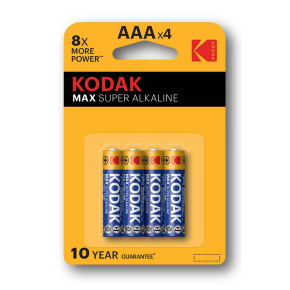 Kodak Max 4 Adet alkalin İnce Pil-AAA