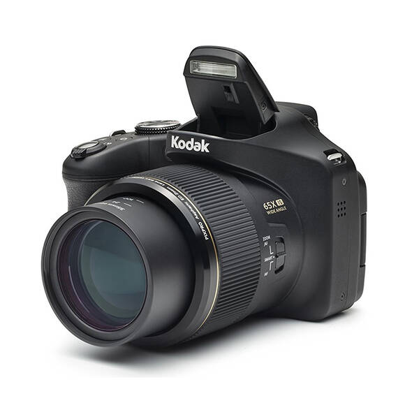 Kodak Pixpro AZ651 20MP,65x Optik Zoom,3.0 inç LCD Ekran Dijital Fotoğraf Makinesi - Siyah
