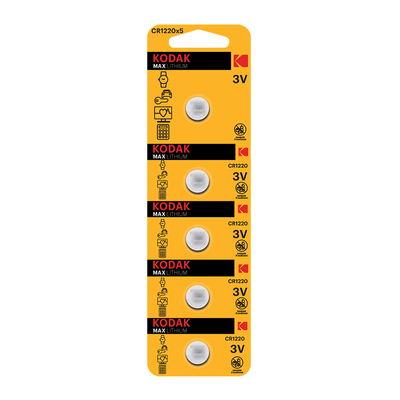 Kodak - Kodak 5 Adet Ultra Lityum Para Pil - CR1220