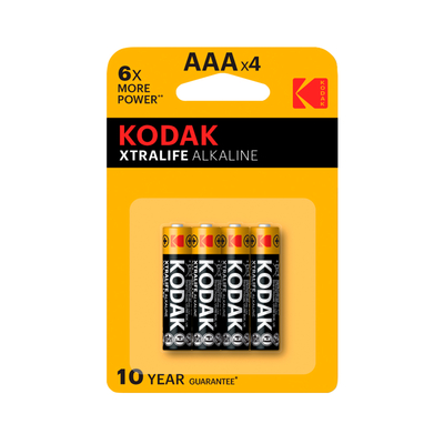 Kodak Xtralife 4 Adet Alkalin İnce Pil - AAA - Kodak