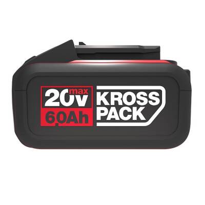 Kress KAB24 20Volt 6.0Ah Li-ion Kross Pack Profesyonel Yedek Akü - 3