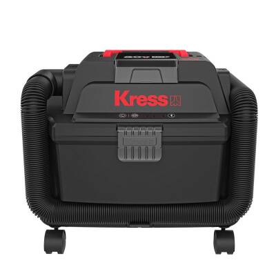 Kress KH035.9 20Volt 250W/17Kpa Flexi Esnek Hortumlu Şarjlı Islak/Kuru Süpürge & Üfleme (Akü Dahil Değildir) - Kress (1)