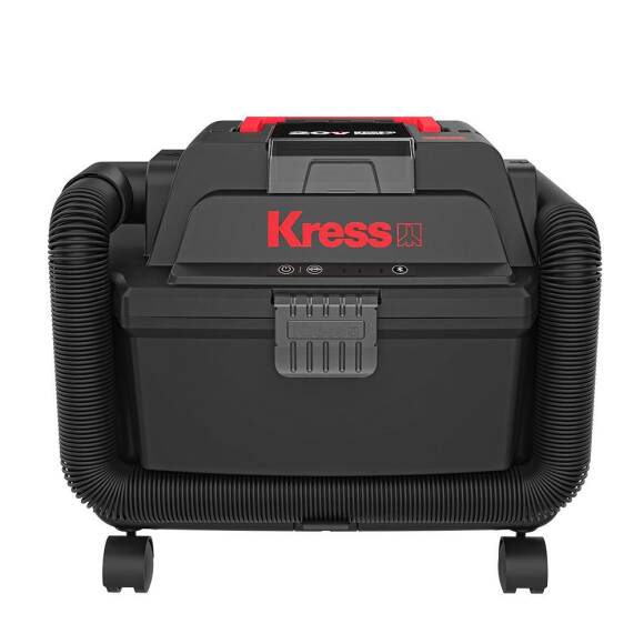 Kress KH035.9 20Volt 250W/17Kpa Flexi Esnek Hortumlu Şarjlı Islak/Kuru Süpürge & Üfleme (Akü Dahil Değildir) - 2