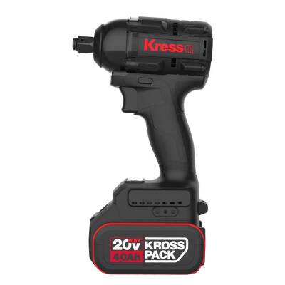 Kress KH275 20Volt/4.0Ah Li-ion Çift Akülü 500Nm Kömürsüz Profesyonel Şarjlı Somun Sıkma - Kress (1)
