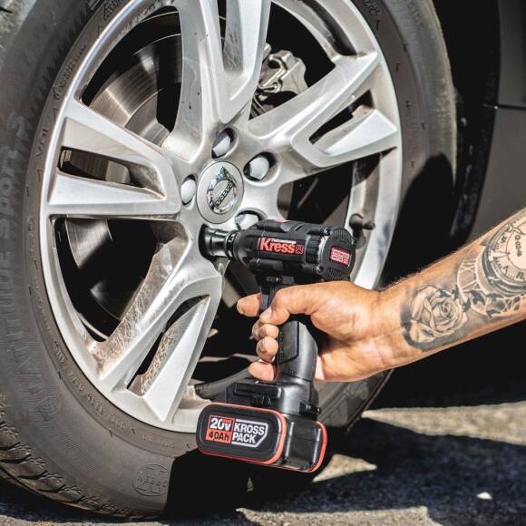 Kress KH275.91 20Volt 500Nm Kömürsüz Profesyonel Şarjlı Somun Sıkma (Akü Dahil Değildir) - 5