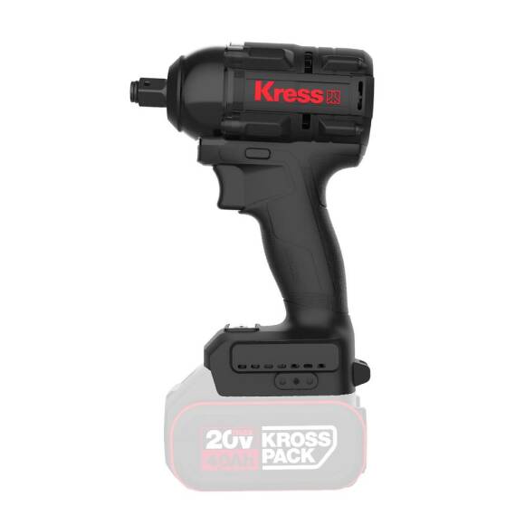 Kress KH275.91 20Volt 500Nm Kömürsüz Profesyonel Şarjlı Somun Sıkma (Akü Dahil Değildir) - 2