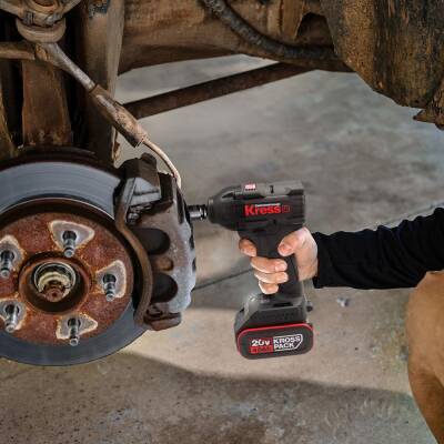 Kress KH275.91 20Volt 500Nm Kömürsüz Profesyonel Şarjlı Somun Sıkma (Akü Dahil Değildir) - 7