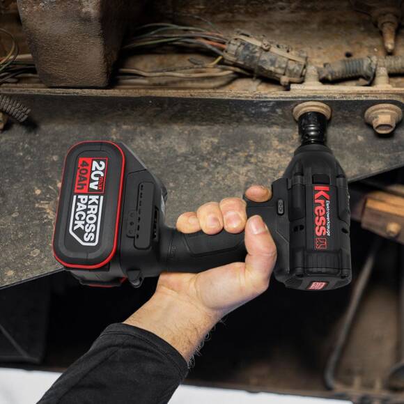 Kress KH275.91 20Volt 500Nm Kömürsüz Profesyonel Şarjlı Somun Sıkma (Akü Dahil Değildir) - 10
