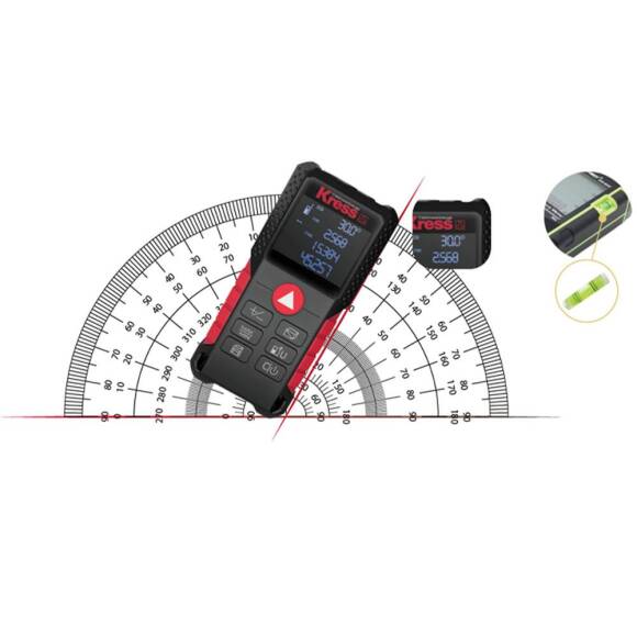 Kress KI201 70m Profesyonel Çok Fonksiyonlu Lazer Metre - 7