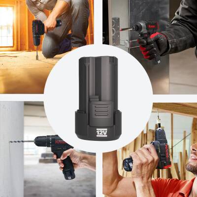 Kress KPB1202 12Volt 2.0Ah Li-ion Profesyonel Yedek Akü - 4