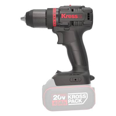 Kress KUA71.91 20Volt Kömürsüz Profesyonel Şarjlı Matkap (Akü Dahil Değildir) - 2
