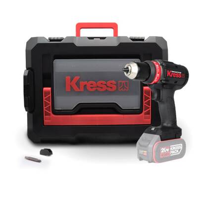 Kress KUA72.91 20Volt Kömürsüz Profesyonel Şarjlı Matkap (Akü Dahil Değildir) - Kress